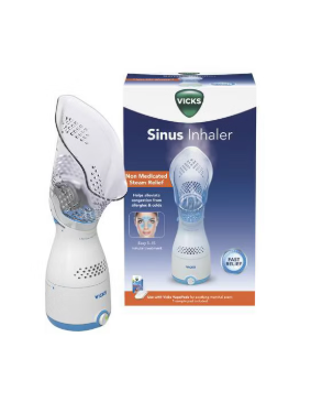 Vicks Personal Steam Inhaler with Variable Steam Control & Soft Mask - 22.56oz