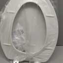 Bemis 170 Durable Plastic Toilet Seat, Elongated, White