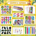 BenLouis 120Pcs Kids' Party Favors Sets Stampers Pencils Stickers School Stationery Bulk for Kids 4-8-12 Classroom Birthday Candy Goodie Bags Pinata Stuffers Rewards Gifts Supplies