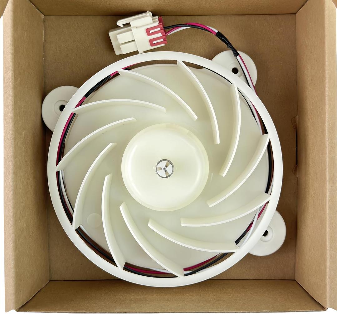Upgraded DA31-00287B Refrigerator Evaporator Fan Motor (OEM) for Samsung Refrigerator Replaces AP5948644 PS9494284 EAP9494284 DA31-00334A DA96-00968A 