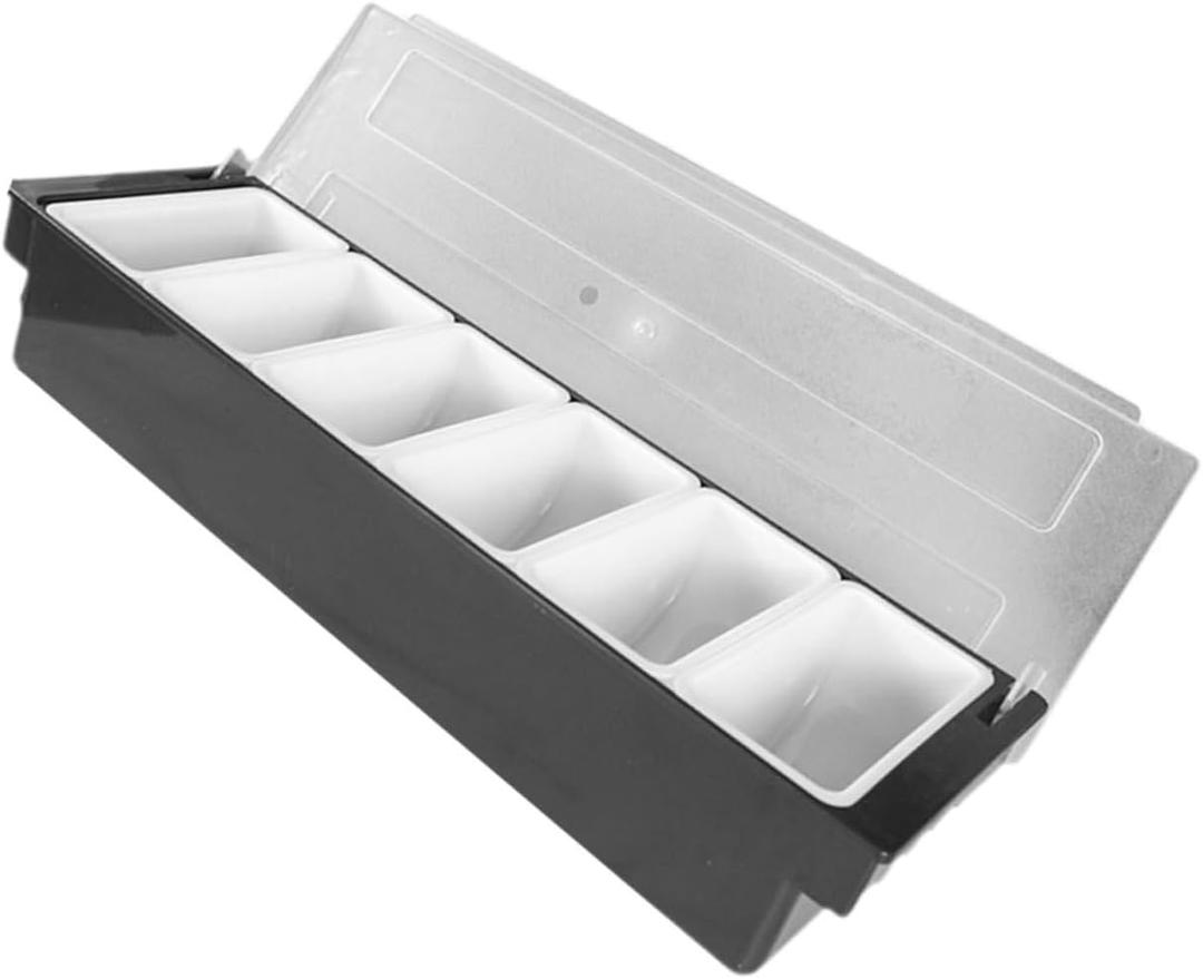 Spice Organizer Fruit Veg Storage Condiment Salt Container Bar Drinks Fruit Box Snack Dispenser Table Candy Box