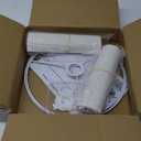 Beige Drum Lampshade 13''Top X 13'' Bottom X 10'' High, for Table, Floor & Bedside Lamps Natural Linen Hand Crafted - Assembly is Required, Lnclude E26-E14-11mm Adapter Ring