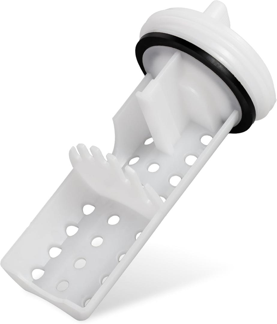 WH11X34741 Washer Drain Pump Filter for GE by BlueStars - Replaces WH23X10029 WH23X10027 AP7205454 4977949 PS16874133 EAP16874133 - Washing Machine Water Filter Replacement