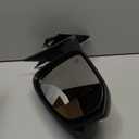 Left Driver Side Mirror Compatible With 2014-2019 Toyota Highlander With Manual Folding Power Glass Heated Turn Signal Blind Spot Black Replaces #87940-0E272 TO1320361 (7Pins)