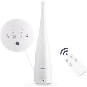 Warm and Cool Mist Humidifier for Home/Bedroom with Remote Control 2.3L Smart Air Humidifier for Desk/Office/Bedroom 25dB Whisper Quiet with Auto Shut off