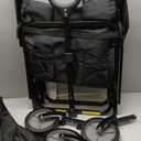 Mac Sports Collapsible Folding Outdoor Utility Wagon, Black