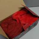 Minetom Christmas Stockings, Personalized Christmas Hanging Stockings with Name Tags, 18 Inches Large Size Knitted Stockings for Mantels Christmas Tree Family Holiday Decor, 4 Pack, Red