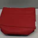 Vercord Felt Zipper Handbag Tote Purse Duffel Backpack Organizer Insert Burgundy Small