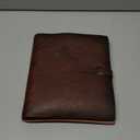 Photo Album 4x6 200 Photos, Genuine Leather Photo Albums with Writing Space with 30 Writing Paper, Travel Family Wedding Kids Graduation Ultrasound Baby Picture Album Scrapbook Photo Album (MOON)