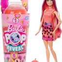 Barbie Pop Reveal Bubble Tea Series Doll & Accessories with Pet, 8 Surprises Include Color Change, Cup with Storage