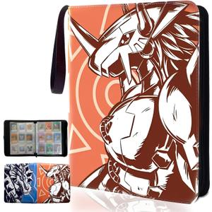 Trading Card Binder, Fits 900 Cards Card Collector Album Holder,with 50 Removable Sleeves Toys Gifts for Boys Girls (dtcg)