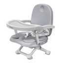 Baby Booster Seat for Dining Table with Removable Tray & Cushion, 3in1 Portable Toddler Booster Seat, 4 Height Adjustable Travel High Chair for Babies and Toddlers