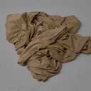 Putros Wedding Arch Cover 6.6FT Khaki Spandex Fitted Round Top Chiara Backdrop Stand Covers for Wedding Birthday Party Decoration