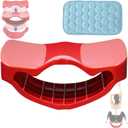Relieve Back Pain with Back Stretcher & Back Cracker, Plus a Pelvic Floor Trainer & Pelvic Floor Exercise Devices in OneSpine Decompression, Scoliosis Posture Corrector, Lower Back Stretcher for Home