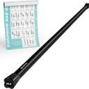 LIONSCOOL Workout Weighted Bar,Padded Exercise Weight Bar, Solid Steel Stretching weighted bar set for Body Sculpting, Physical Therapy,Body Toning