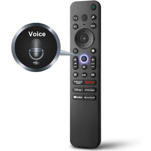 for Sony-TV-Remote-Control, Replacement for Sony Bravia TV Remote for All Smart LED OLED Series TVs with Voice Control