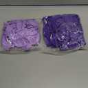 100 PCS Ribbon Awareness Balloons Decorations 12 Inch Ribbon Latex Balloons Arch for Awareness Items Community Activities Parades Charity Events Supplies (Purple)