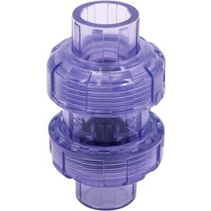 1/2 inch Check Valves, UPVC True Union Swing (No Spring) Check Valves 1/2, Slip Swing Full Port Utility Check Valve, SCH80 Socket Pool Ball Check Valve for Backflow Prevention