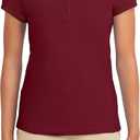 2 x IZOD Junior's Uniform Short Sleeve Interlock Polo (XS)