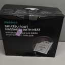 Nekteck Shiatsu Foot Massager with Heat, FSA Eligible Deep Kneading Therapy Air Compression, HSA Feet Massage Improve Blood Circulation Foot Wellness Soothing Pain Relief, Relax for Home Office Use (Gray (Regular))