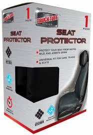 Custom Accessories Truck Tuff Heavy Duty Seat Protector - Black,