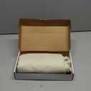 48 Inch Christmas Tree Skirt with Red Bow Felt Christmas Tree Skirt Vintage Decoration for Indoor Home Decor Xmas Party Supplies