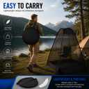 1-Person Camping Chair Pop-Up Tent (Chair Not Included), 47" x 47" x 59"