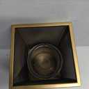 HD Designs Metal with Glass Large Candle Holder
10 in