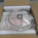 Seealle Farmhouse Table Lamps Set of 2 - Rustic Lamp for Bedroom Living Room, 22" Boho Bedside Lamps for Night Stands End Table Office Desk Lamp Nightstand Clearance with Linen Shades(Antique White)