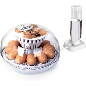 Nest I - 12 Egg Incubator for Beginners, Auto Egg Turning, Consistent Humidity with Auto-Refill Water Bottle & Stable Temp Control for Hatching Chicken, Goose, Duck, Quail, Pigeon, and Turkey