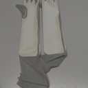 Hazhlko Women's Super Long Stretchy Ruched Mesh Tulle Sheer Gloves Costume Opera Party 1920's Dance Gloves