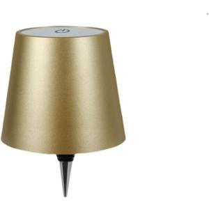 Charging Atmosphere Table lamp, Plug-in Bottle lamp, bar Dining bar lamp (Gold-tritone light)
