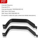 2PC Fuel Tank Straps Black Gas Tank Straps Gas Tank Strap Be Applicable Cadillac / Chevrolet / GMC Models