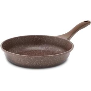SENSARTE Nonstick Frying Pan Skillet, Omelette Pan, Healthy Stone Cookware Chef's Pan, PFOA Free, Toffee Brown (12.5 Inch)