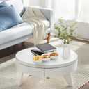 Yesland 3-Compartment Porcelain Appetizer Serving Tray - Set of 4 - White 10 Oz Triplet Bowl, Bowl Set, Perfect for Snacks, Dips, Condiments