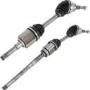 SCITOO Front Left Right Cv Axle Shaft Assembly Fit 2013-2019 For Ford Escape 2013 For Lincoln Mkz 66-2284 60-2284 66-2285 60-2285 2Pc 2PCS