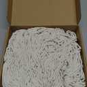 Stuffed Animal Storage Organizers Corner Hanging Ne 60" L Stuffy Animal Hammock Macrame Toy Display Plush Toy Holder Wall, Kid Bedroom Decor Boho Nursery Playroom Organizer 60" L (Cream)