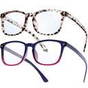 livho High Tech Blue Light Glasses - Advanced 99% Blue Light Blocking Computer Glasses - Anti Eyestrain & UV Glare Protection