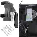 Motorcycle Mobile Phone GPS Navigation Bracket for Honda Gold Wing GL 1800 GL1800 F6B DCT 2018 2019 2020 2021 2022 2023 2024 Universal Phone GPS Holder with Black Perch Mount