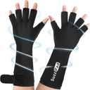 SuzziPad 2PK Hand Ice Pack for Fingers, Wrist & Forearm, Extended Length Reusable Cold Wrap for Arthritis & Carpal Tunnel, Cold Therapy Hand Sleeve for Post-Workout, Tendonitis, Women & Men, L