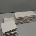 Cotton Linen Drawer Organizer for Baby Clothes, 12Pack Foldable Nursery Dresser Divider, Multi-Size Set Dresser Drawer Organizer for Nursery, Bedroom and Closet, Beige