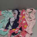 Gerber Baby Girls Baby-girls 4-pack Footed Pajamas, 18 M