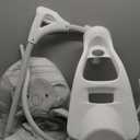 Ingenuity InLighten 5-Speed Baby Swing - Swivel Infant Seat, 5 Point Safety Harness, Nature Sounds, Lights - Van Elephant