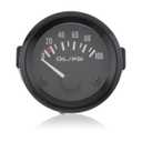 Oil Pressure Gauge Kit, 2" 52MM 12V 0~100PSI Universal Colorful LED Digital Oil Press Pressure PSI Gauge with Oil Pressure Sensor