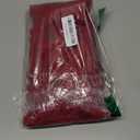 UGASA Christmas Tree Pillow Covers 18x18 Inch and 12x20 Set of 2 Soft Plush Faux Fur Luxury Embroidery Decoration Pillowcases for Couch Sofa Holiday Festivals Winter Xmas Gift, Red & Green