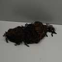 Col Bling Goddess Locs Crochet Hair 18 Inch 8 Packs Ombre Faux Locs Crochet Hair for Women Pre Looped Crochet Boho Goddess Faux Locs Crotchet Hair with Curly Ends #1B/4/30