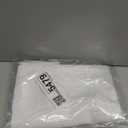 DONREN 24 by 24 Inches Long Small Tier Cabinet Curtains for Kitchen Thermal Insulated Half Long Pure White Short Drapes for Basement Bathroom Window Covering 1 Pair