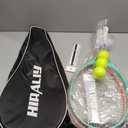 HIRALIY Tennis Rackets 2 Pack for Adults Beginners - 27 Inch Lightweight Aluminum Tennis Racquet Set with 3 Balls & Carry Bag - Vibration Dampening & Large Sweet Spot for Men Women Couples