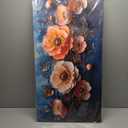 GYJAGHL Flower Wall Art,Pink Flower Plant Painting,Plantr Wall Art Landscape,Natural Flower Pictures, Size 40x20 Inches Ready To Hang.