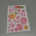 4 Sheets Easter Window Clings Colorful Egg Carrot Window Decals Holiday Windows Decoration Easter Rabbit Footprints Electrostatic Windows Stickers for Home School Shop Glass Display Party Supplies (907)